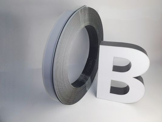 文字形 エッジ トリム キャップ 文字 1mm アルミ トリム キャップ チャンネル 文字