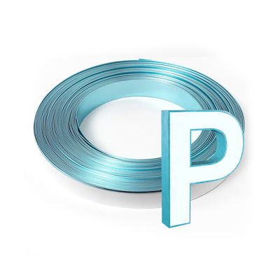 ODM アルミストライプ トリムキャップ カスタマイズ可能な文字 エッジ トリムキャップ 簡単にインストール