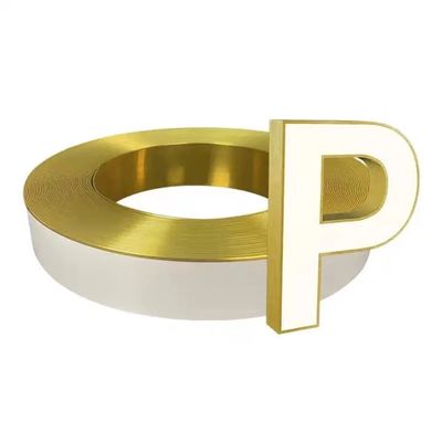 OEMチャネルレター トリムキャップ 40mm 50mm 幅チャネルマテリアル