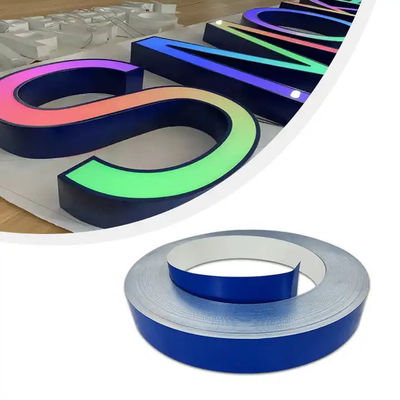 カスタマイズされたフラットアルミコイル チャンネルレター アルミニウムチャンネルレターコイル