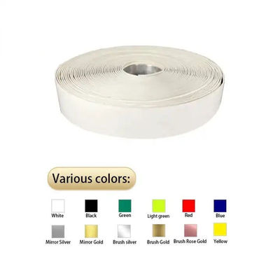 手折り アルミ トリム キャップ 0.33mm ミラー シルバー チャネル レター トリム キャップ