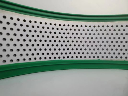 緑色 穴付き アルミ トリム キャップ ハンドベント 50M アルミ合金コイル付きロール